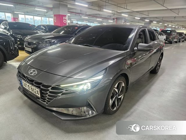 Hyundai Avante (CN7) 2021 Серый из Кореи