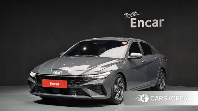 Hyundai The New Avante (CN7) 2023 Серый из Кореи