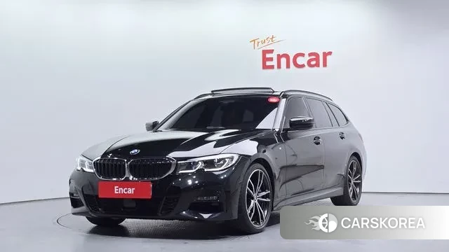 BMW 3 Series (G20) 2022 Черный из Кореи