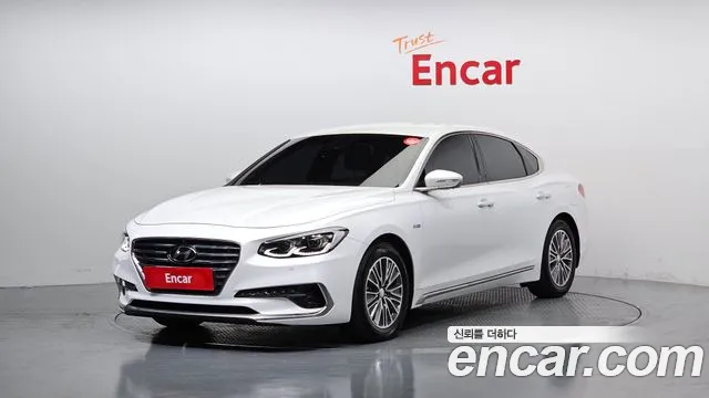 Hyundai Grandeur IG Hybrid 2019 Белый из Кореи
