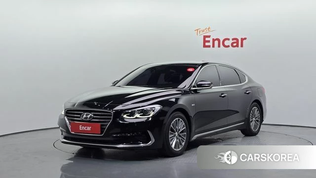Hyundai Grandeur IG Hybrid 2018 Черный из Кореи