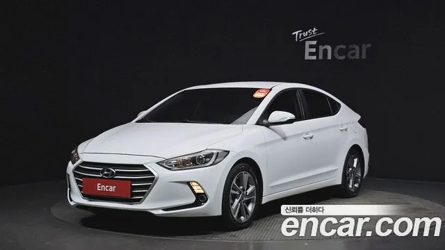 Hyundai Avante AD 2018 Белый из Кореи