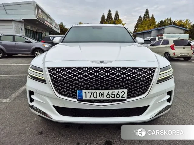 Genesis GV80 2022 Жемчужный цвет из Кореи