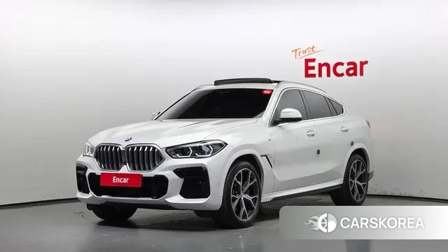 BMW X6 (G06) 2023 Белый из Кореи