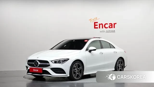Mercedes-Benz CLA-Class C118 2022 Белый из Кореи