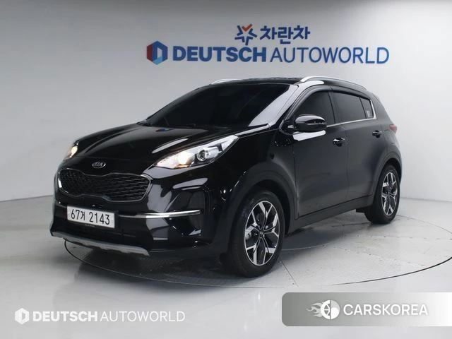 Kia Sportage The Bold 2019 Черный из Кореи