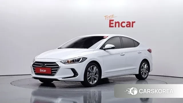 Hyundai Avante AD 2018 Белый из Кореи