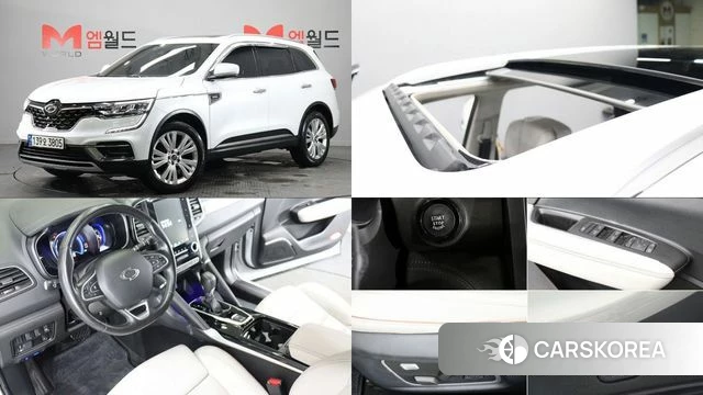 Renault Korea (Samsung) The New QM6 2021 Белый из Кореи