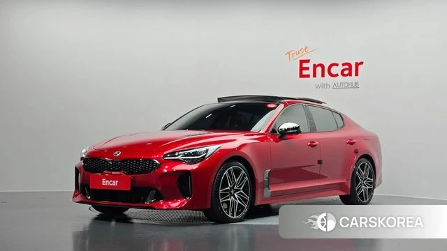 Kia Stinger Meister 2021 Красный из Кореи