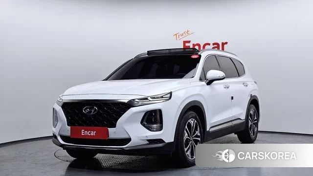 Hyundai Santa Fe TM 2018 Белый из Кореи