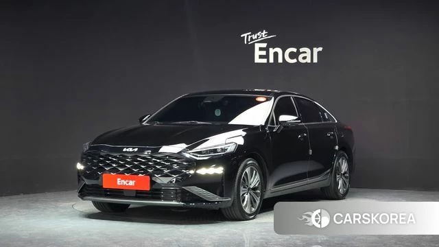 Kia K8 Hybrid 2022 Черный из Кореи