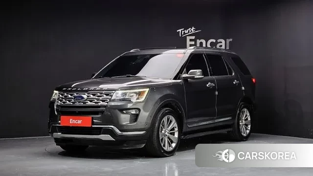 Ford Explorer 2018 Серый из Кореи