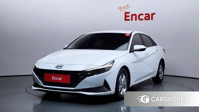 Hyundai Avante (CN7) 2020 Белый из Кореи