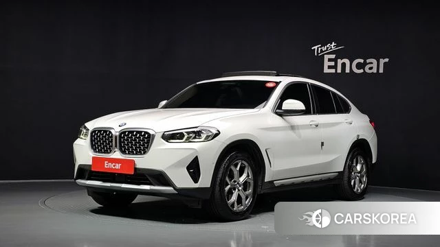 BMW X4 (G02) 2022 Белый из Кореи