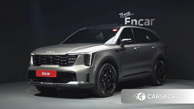Kia The New Sorento 4th Generation 2023 Серый из Кореи