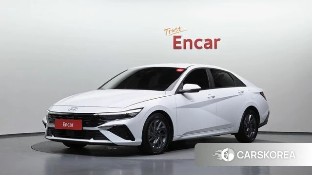 Hyundai The New Avante (CN7) 2024 Белый из Кореи