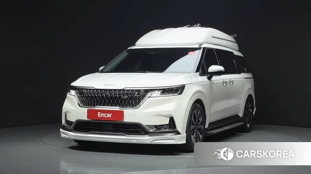 Kia Carnival 4th generation 2021 Белый из Кореи