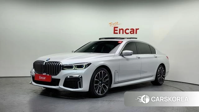 BMW 7 Series (G11) 2020 Белый из Кореи