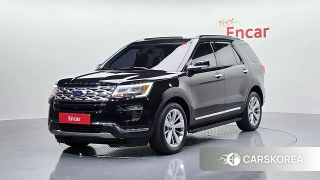 Ford Explorer 2019 Черный из Кореи