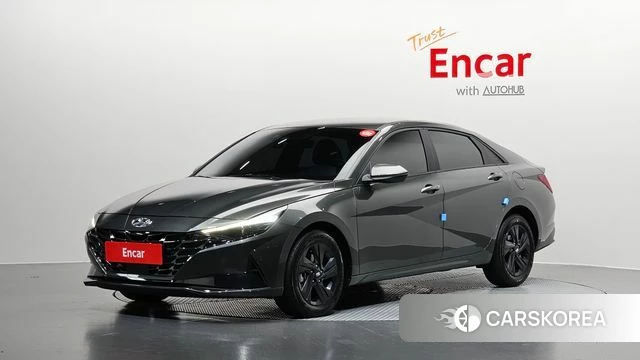 Hyundai Avante (CN7) 2022 Серый из Кореи