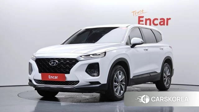 Hyundai Santa Fe TM 2019 Белый из Кореи