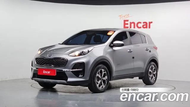 Kia Sportage The Bold 2020 Серебристо-серый из Кореи