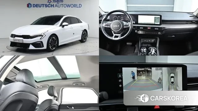 Kia The New K5 3rd generation 2023 Белый из Кореи