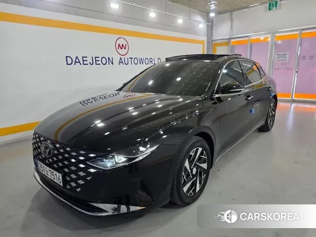 Hyundai The New Grandeur IG Hybrid 2021 Черный из Кореи