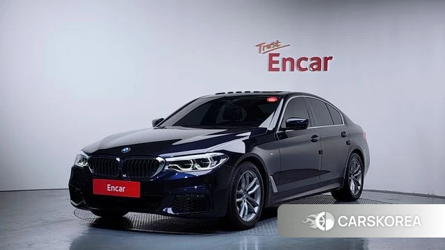 BMW 5 Series (G30) 2020 Черный из Кореи