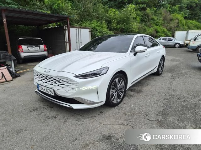 Kia K8 Hybrid 2022 Белый из Кореи