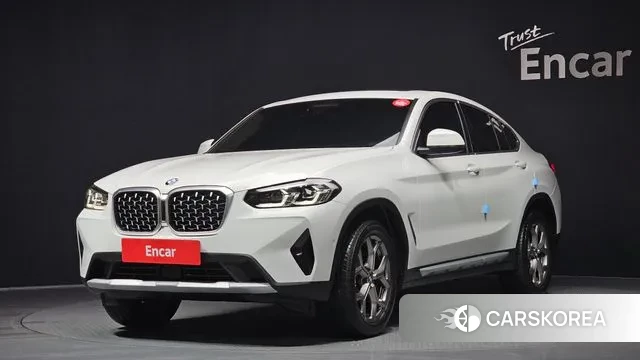BMW X4 (G02) 2022 Белый из Кореи