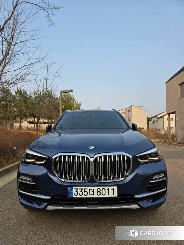 BMW X5 (G05) 2021 Синий из Кореи