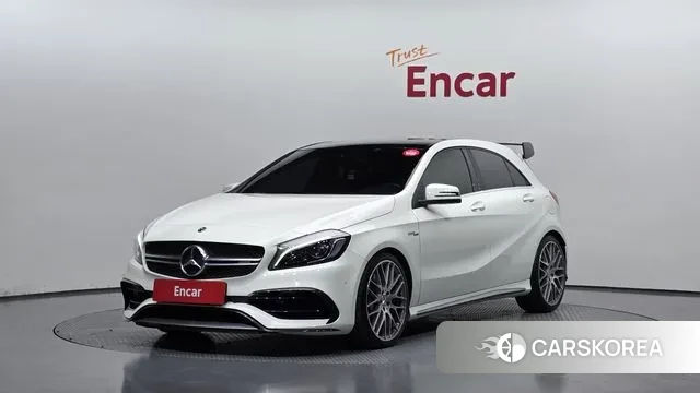 Mercedes-Benz A-Class W176 2018 Белый из Кореи