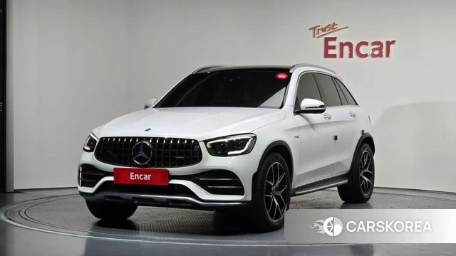 Mercedes-Benz GLC-Class X253 2021 Белый из Кореи