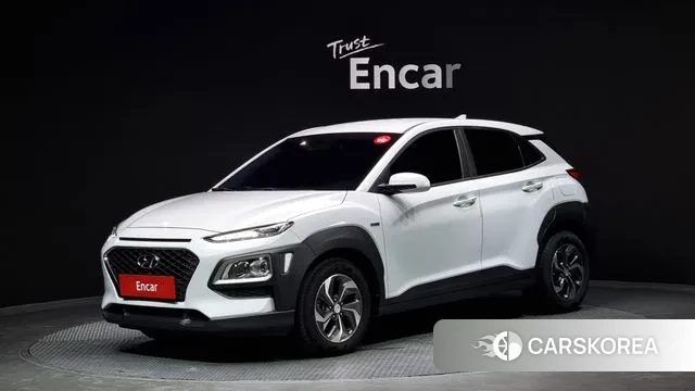Hyundai Kona Hybrid 2019 Белый из Кореи