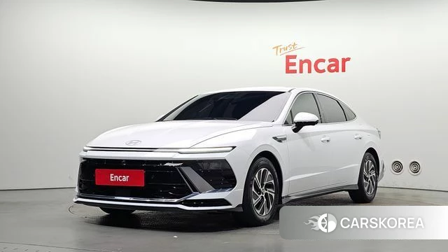 Hyundai Sonata D Edge Hybrid (DN8) 2024 Белый из Кореи