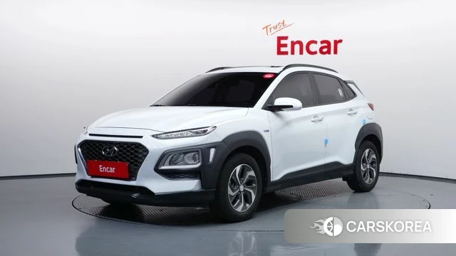 Hyundai Kona Hybrid 2020 Белый из Кореи
