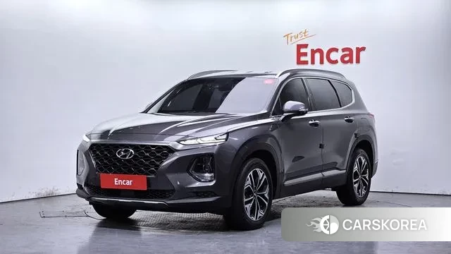 Hyundai Santa Fe TM 2019 Серый из Кореи