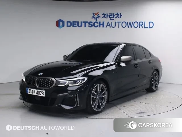 BMW 3 Series (G20) 2021 Черный из Кореи