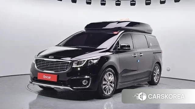 Kia All New Carnival 2018 Черный из Кореи