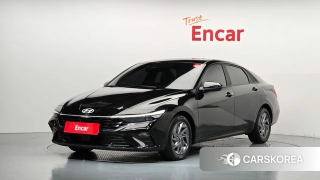 Hyundai The New Avante Hybrid (CN7) 2024 Черный из Кореи