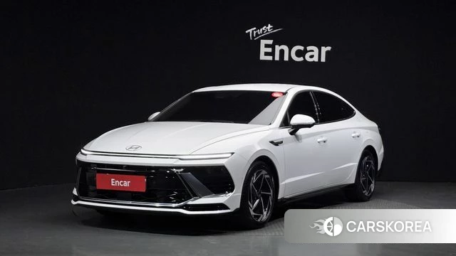 Hyundai Sonata D Edge Hybrid (DN8) 2025 Белый из Кореи