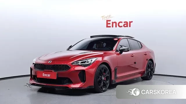 Kia Stinger 2018 Красный из Кореи