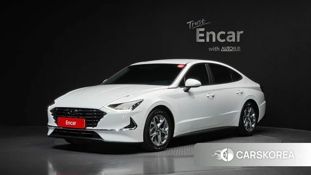 Hyundai Sonata (DN8) 2022 Белый из Кореи