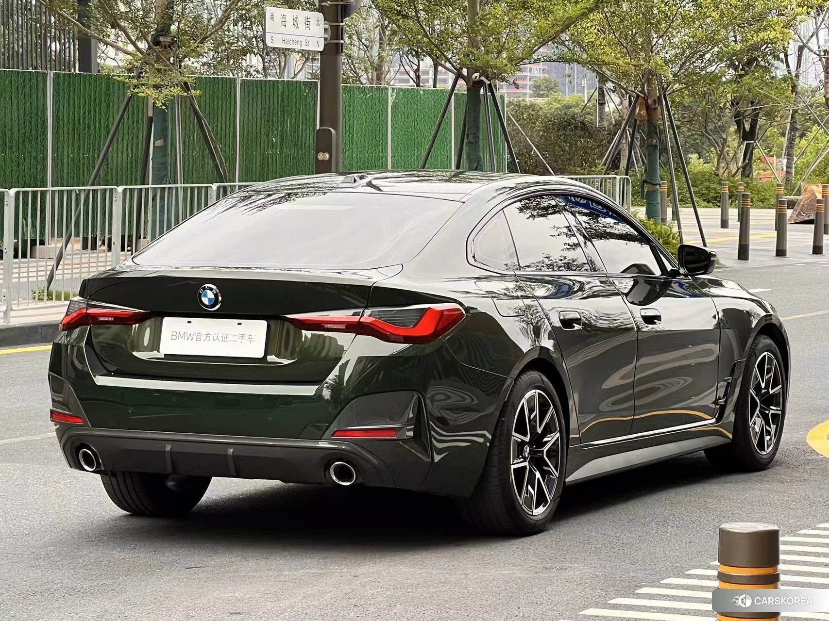 BMW 4 series 2021 Зеленый из Китая