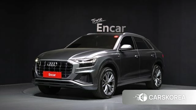 Audi Q8 (4M) 2021 Серый из Кореи