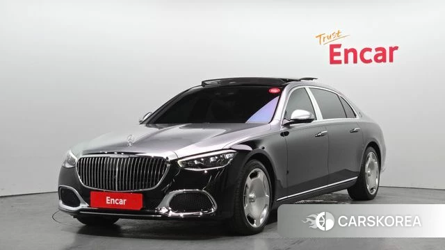 Mercedes-Benz S-Class W223 2024 Черный двухцветный из Кореи