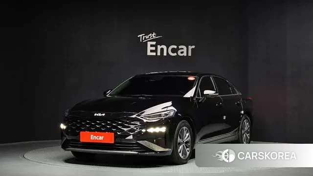 Kia K8 Hybrid 2021 Черный из Кореи