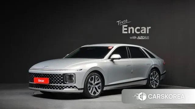 Hyundai Grandeur (GN7) 2023 Серебристо-серый из Кореи