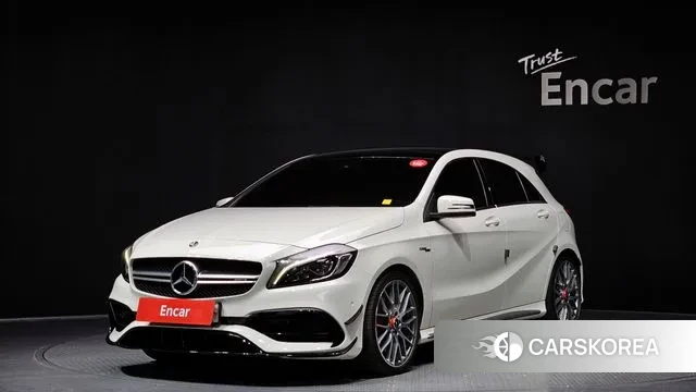Mercedes-Benz A-Class W176 2018 Белый из Кореи